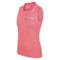 Tropical Pink - Lifestyle - Regatta Womens-Ladies Tima II Sleeveless Polo Shirt