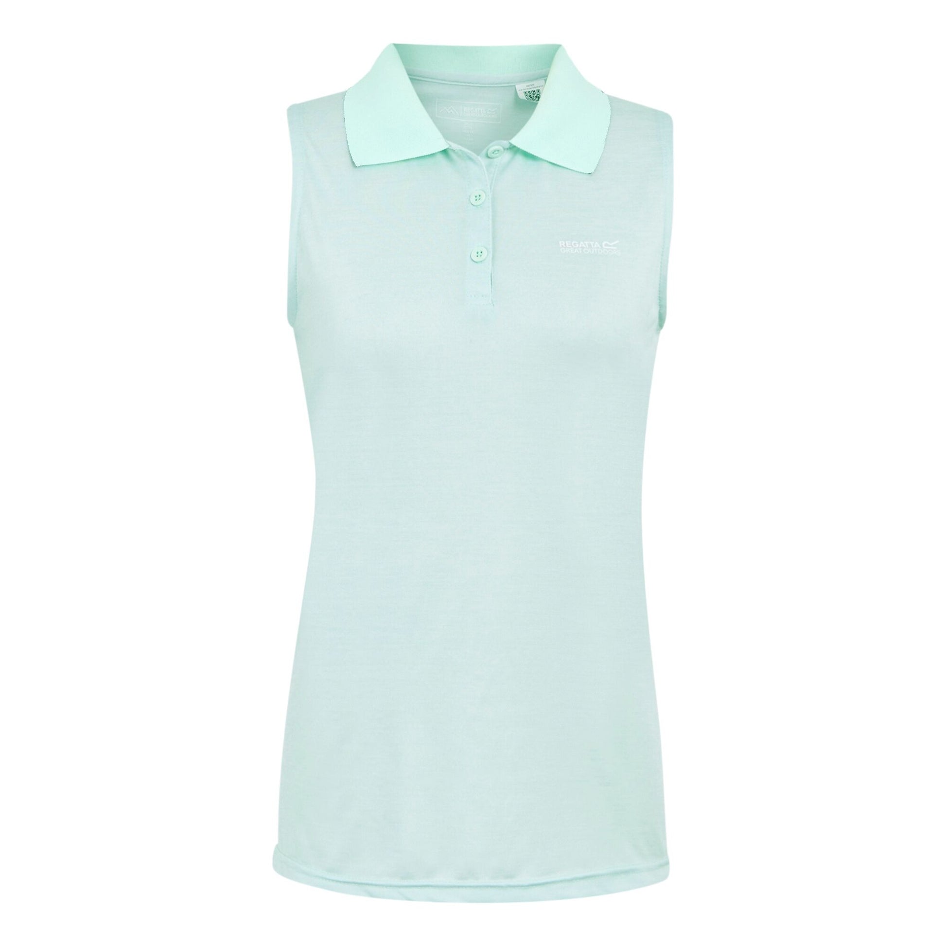 Icy Morn - Front - Regatta Womens-Ladies Tima II Sleeveless Polo Shirt
