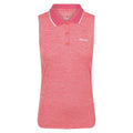 Tropical Pink - Front - Regatta Womens-Ladies Tima II Sleeveless Polo Shirt