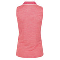 Tropical Pink - Back - Regatta Womens-Ladies Tima II Sleeveless Polo Shirt