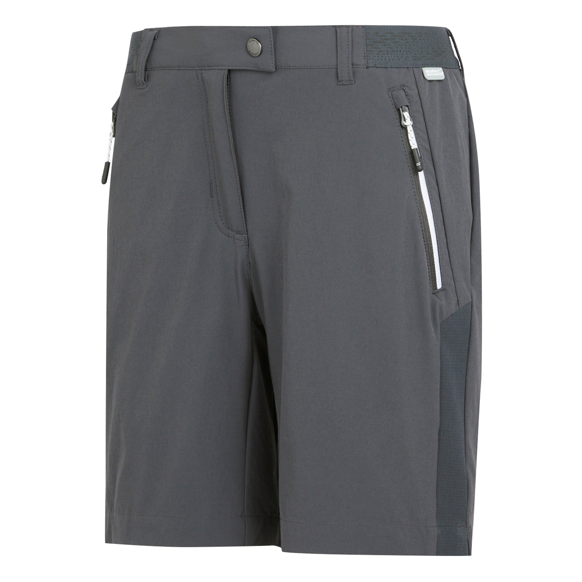 Seal Grey - Side - Regatta Womens-Ladies Mountain II Shorts