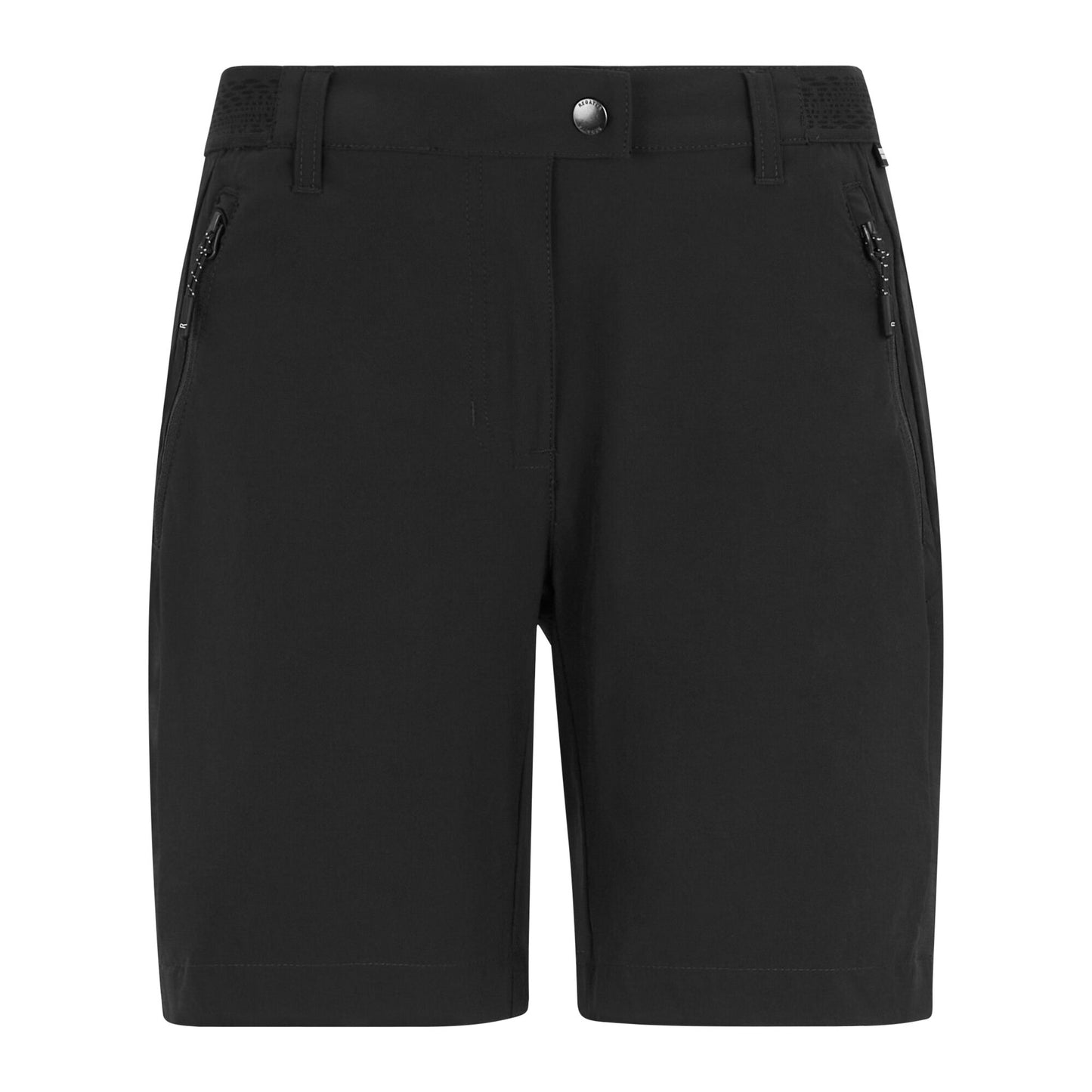 Black-Black - Front - Regatta Womens-Ladies Mountain II Shorts