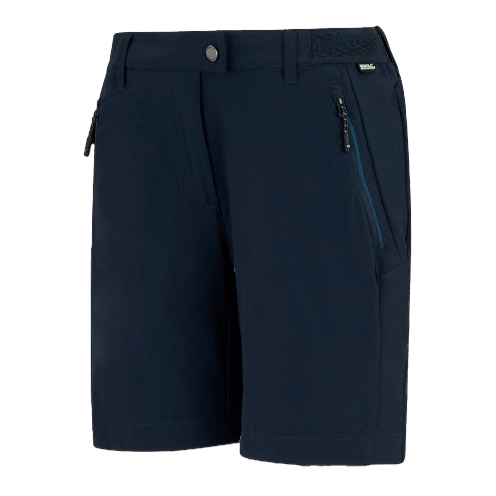 Navy-Navy - Side - Regatta Womens-Ladies Mountain II Shorts