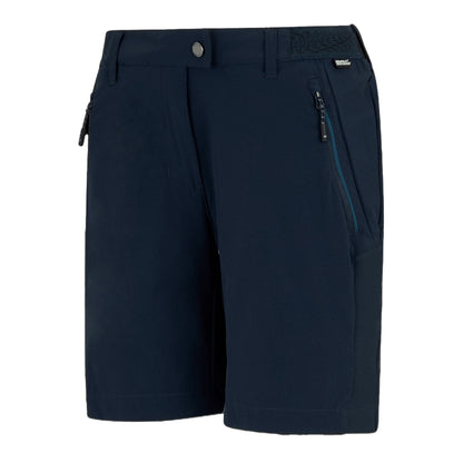 Navy-Navy - Side - Regatta Womens-Ladies Mountain II Shorts