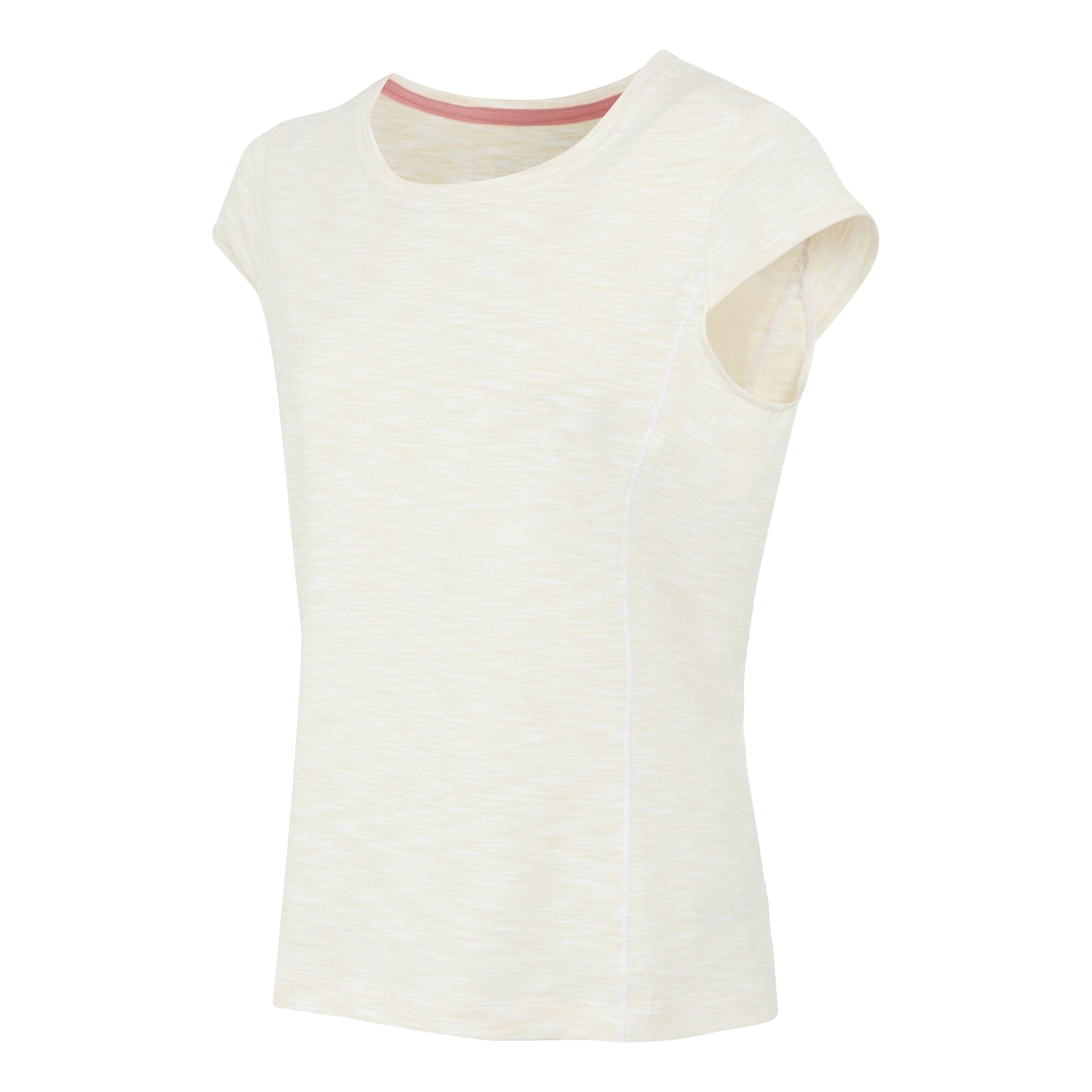 Light Vanilla - Side - Regatta Womens-Ladies Hyperdimension II T-Shirt
