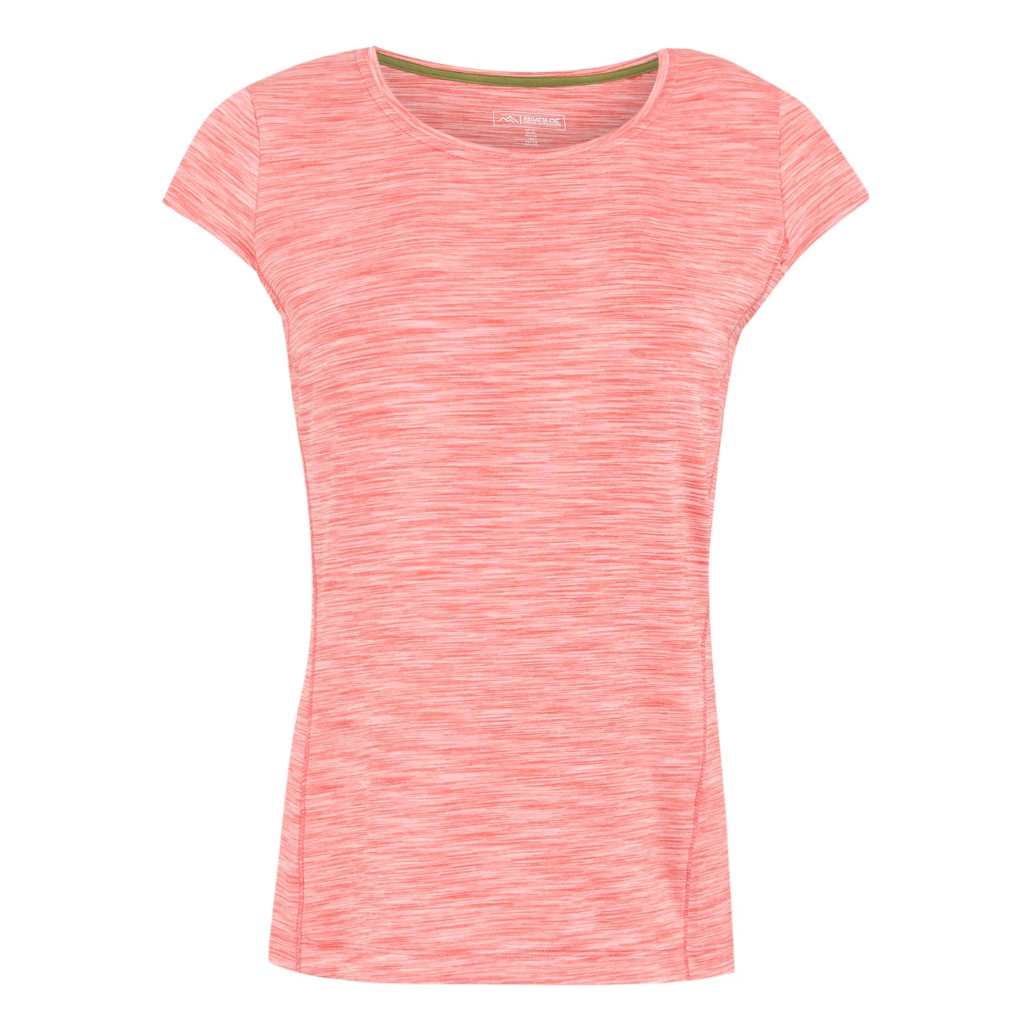 Peach Bloom - Front - Regatta Womens-Ladies Hyperdimension II T-Shirt