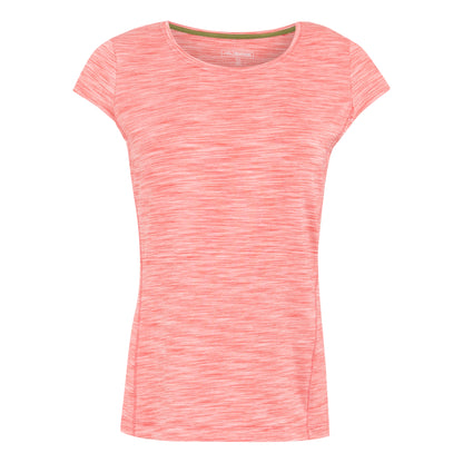 Peach Bloom - Front - Regatta Womens-Ladies Hyperdimension II T-Shirt
