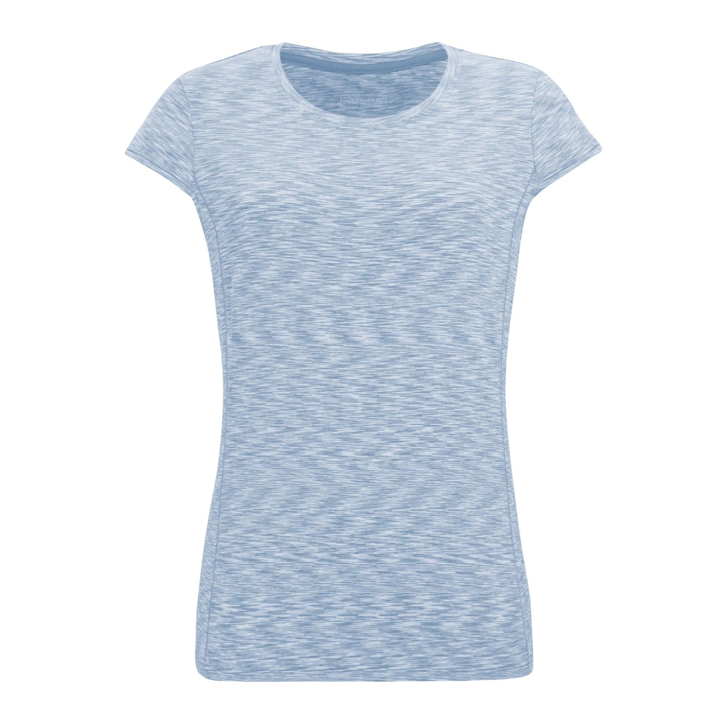 Washed Denim - Front - Regatta Womens-Ladies Hyperdimension II T-Shirt
