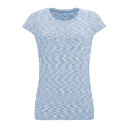 Washed Denim - Front - Regatta Womens-Ladies Hyperdimension II T-Shirt