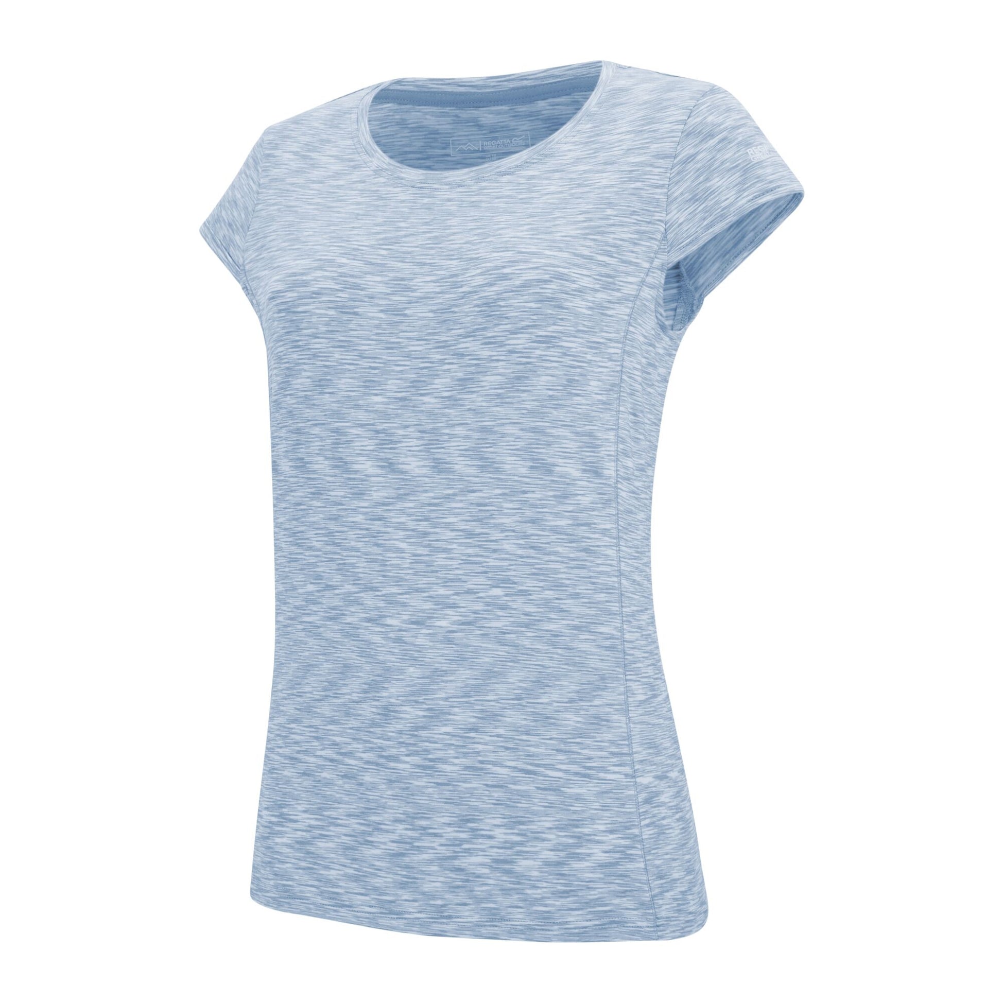 Washed Denim - Side - Regatta Womens-Ladies Hyperdimension II T-Shirt