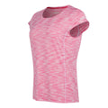 Flamingo Pink - Side - Regatta Womens-Ladies Hyperdimension II T-Shirt
