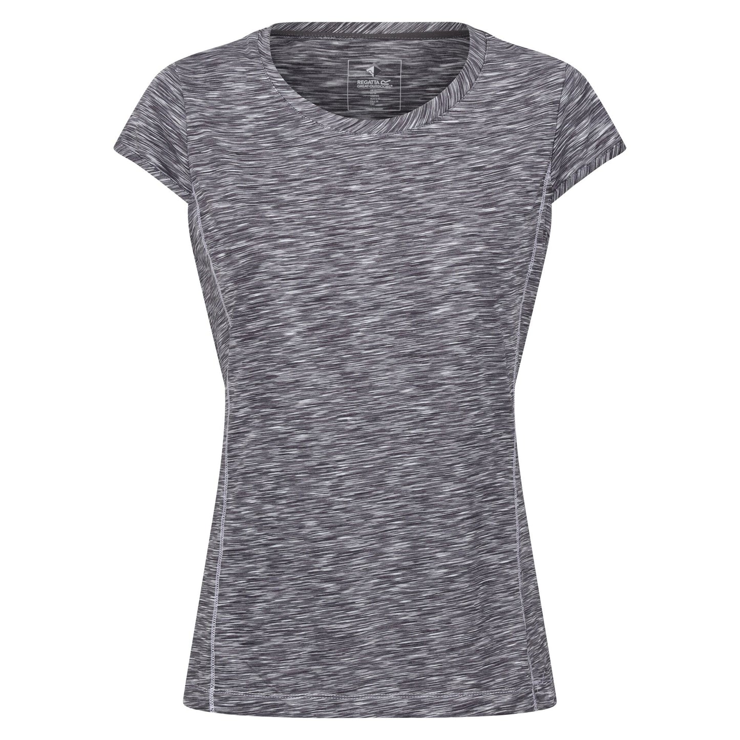Seal Grey - Front - Regatta Womens-Ladies Hyperdimension II T-Shirt