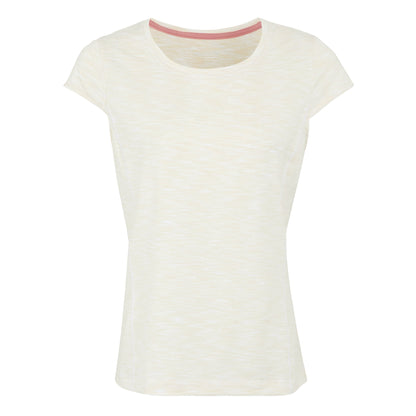 Light Vanilla - Front - Regatta Womens-Ladies Hyperdimension II T-Shirt