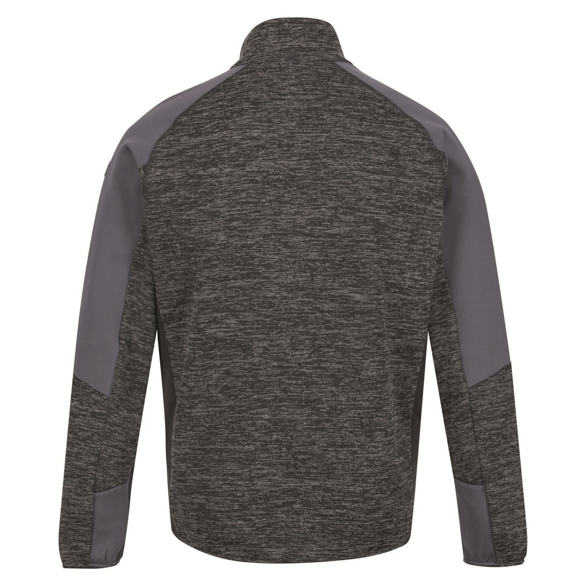 Black-India Grey - Pack Shot - Regatta Mens Coladane III Zip Fleece Jacket