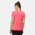 Tropical Pink - Side - Regatta Womens-Ladies Fingal VI Logo T-Shirt