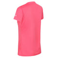Tropical Pink - Close up - Regatta Womens-Ladies Fingal VI Logo T-Shirt