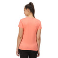 Fusion Coral - Lifestyle - Regatta Womens-Ladies Fingal VI Text T-Shirt