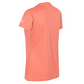Fusion Coral - Close up - Regatta Womens-Ladies Fingal VI Text T-Shirt