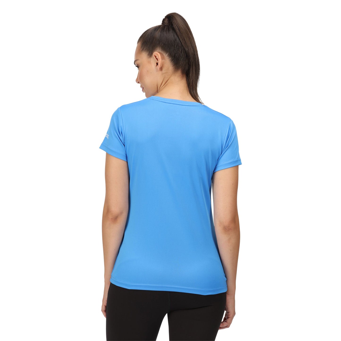 Sonic Blue - Lifestyle - Regatta Womens-Ladies Fingal VI Mountain T-Shirt