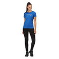Lapis Blue - Back - Regatta Womens-Ladies Fingal VI Text T-Shirt