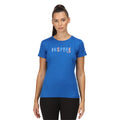 Lapis Blue - Side - Regatta Womens-Ladies Fingal VI Text T-Shirt