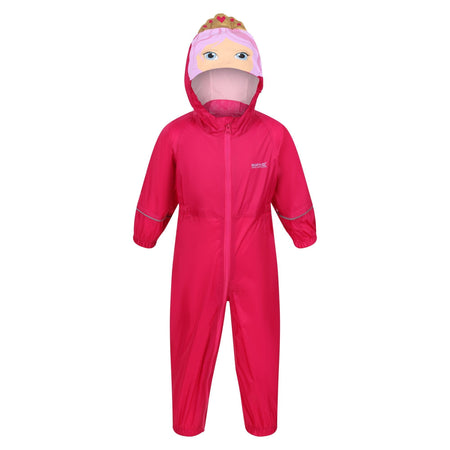 Regatta Childrens Kids Charco Princess Waterproof Puddle Suit Discounts on great Brands