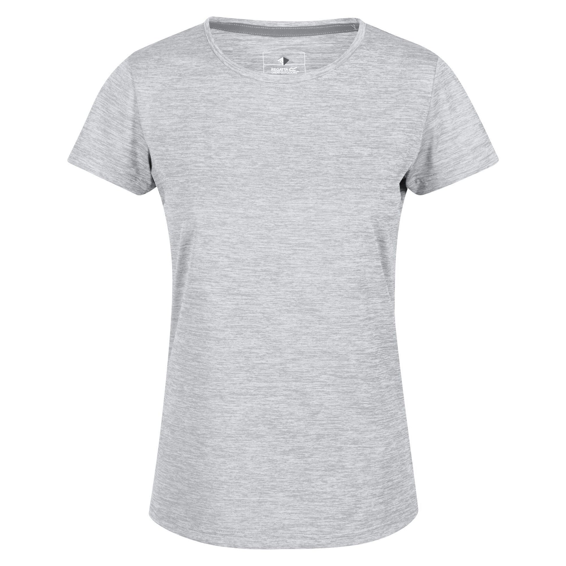 Cyberspace Grey - Front - Regatta Womens-Ladies Fingal Edition T-Shirt