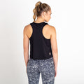 Black - Lifestyle - Dare 2B Womens-Ladies Meditate Cropped Vest