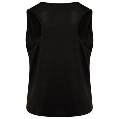 Black - Pack Shot - Dare 2B Womens-Ladies Meditate Cropped Vest