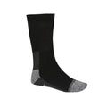 Black - Back - Regatta Mens Boot Socks (Pack of 5)