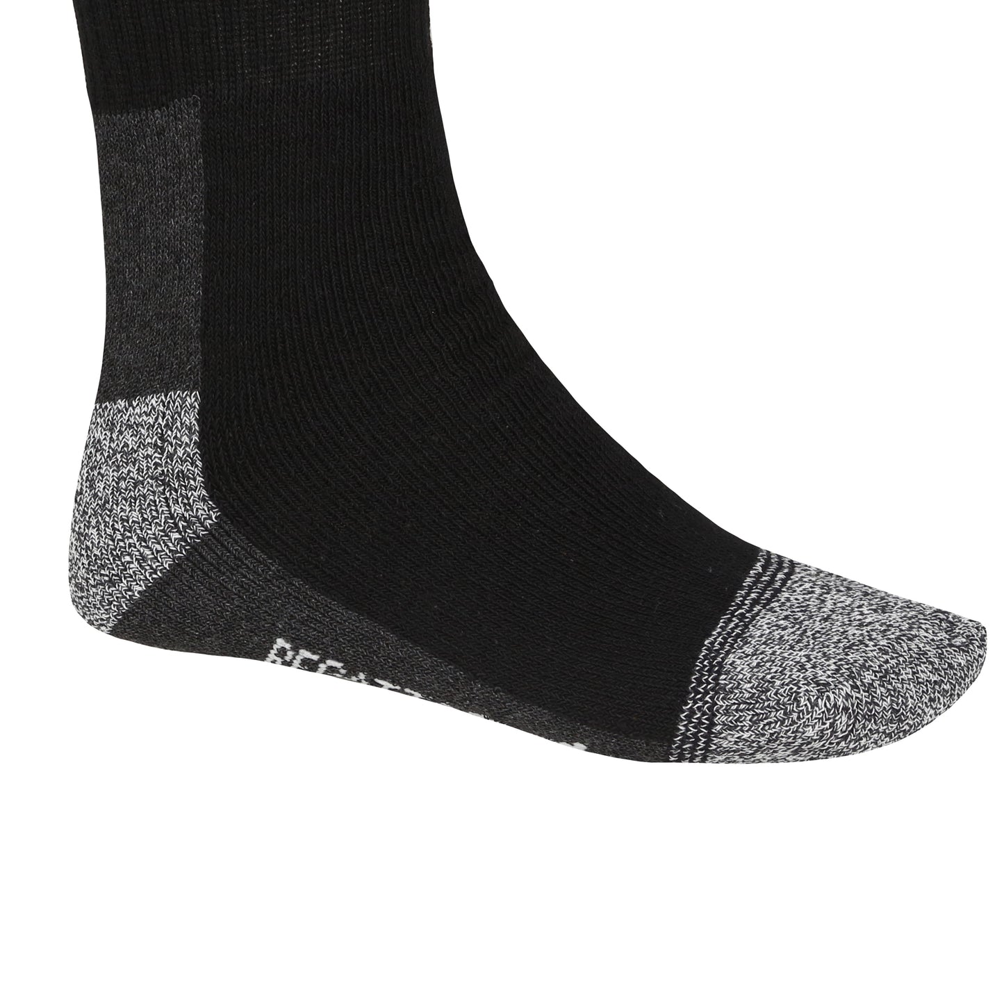 Black - Side - Regatta Professional Mens Boot Socks (Pack of 5)