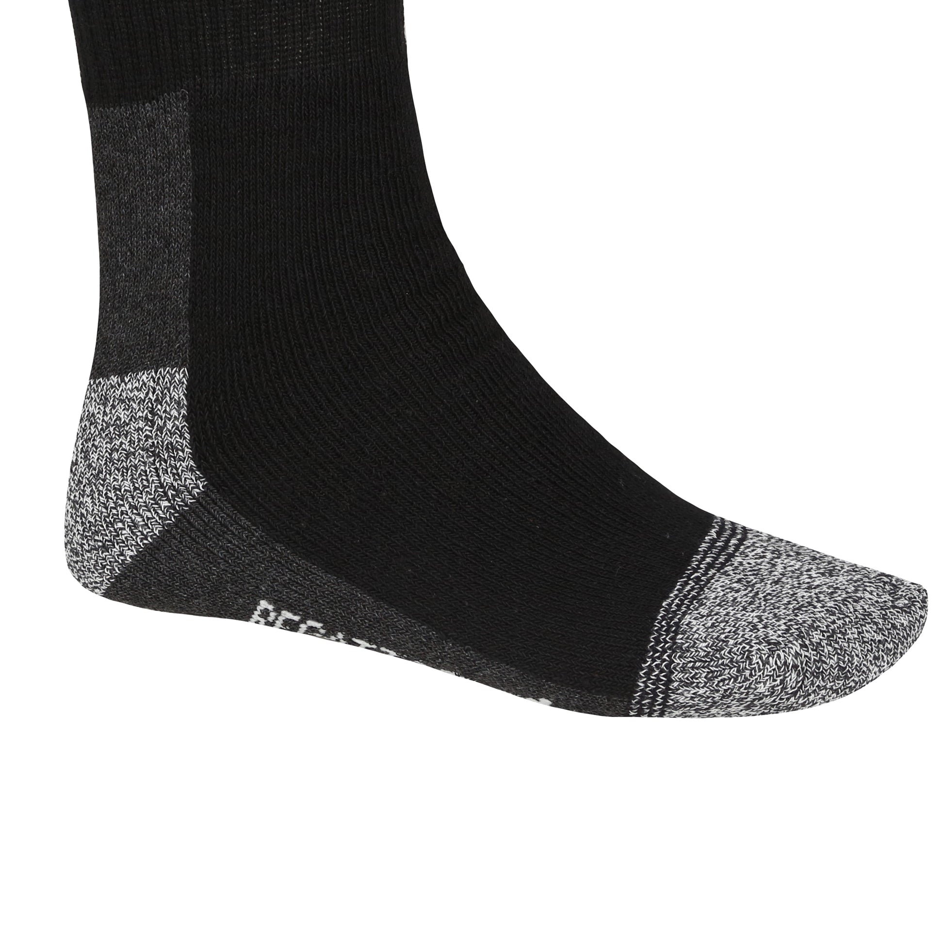 Black - Side - Regatta Professional Mens Boot Socks (Pack of 5)