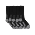 Black - Front - Regatta Mens Boot Socks (Pack of 5)