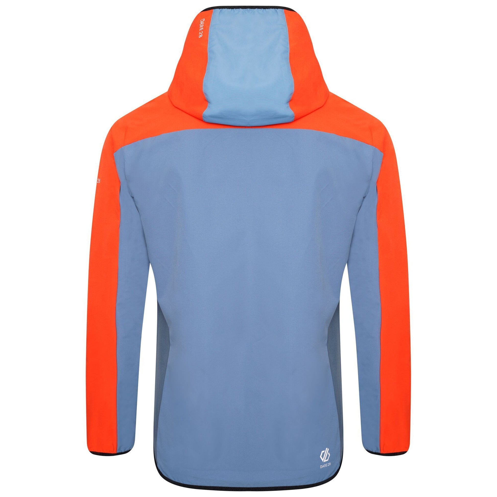 Burnt Salmon-Orion Grey - Pack Shot - Dare 2B Mens Aptile II Softshell Jacket