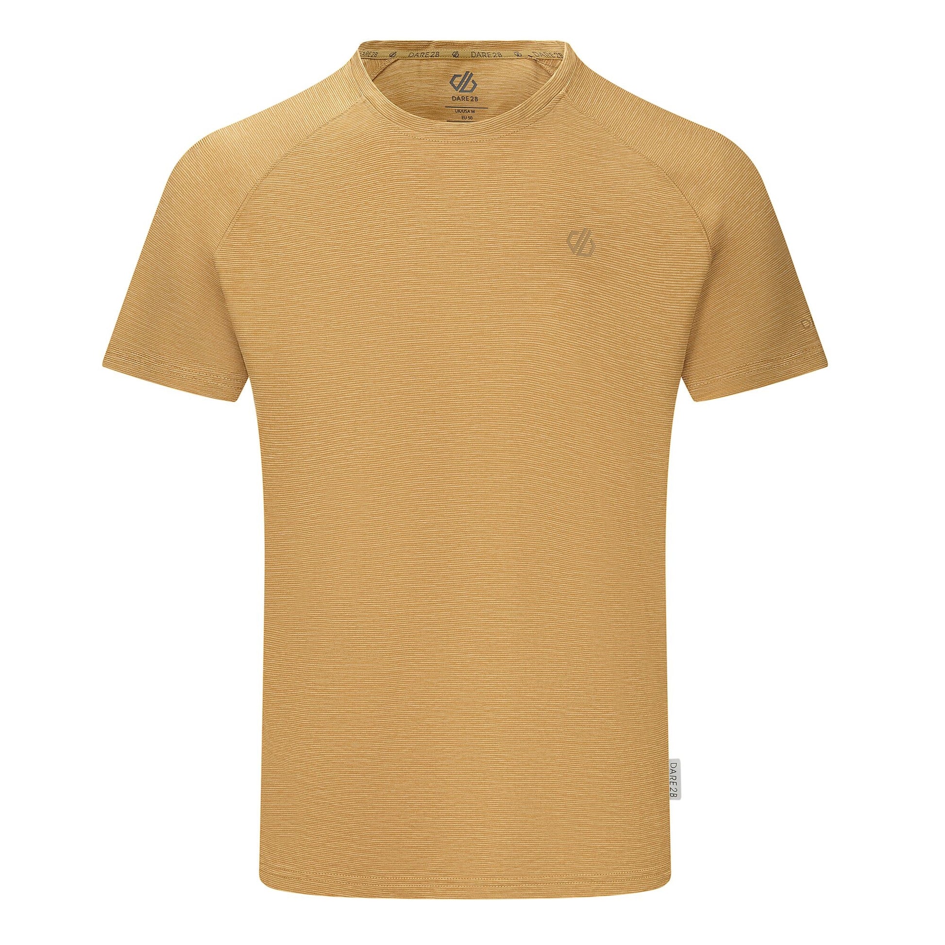 Wood Brown - Front - Dare 2B Mens Persist Marl T-Shirt