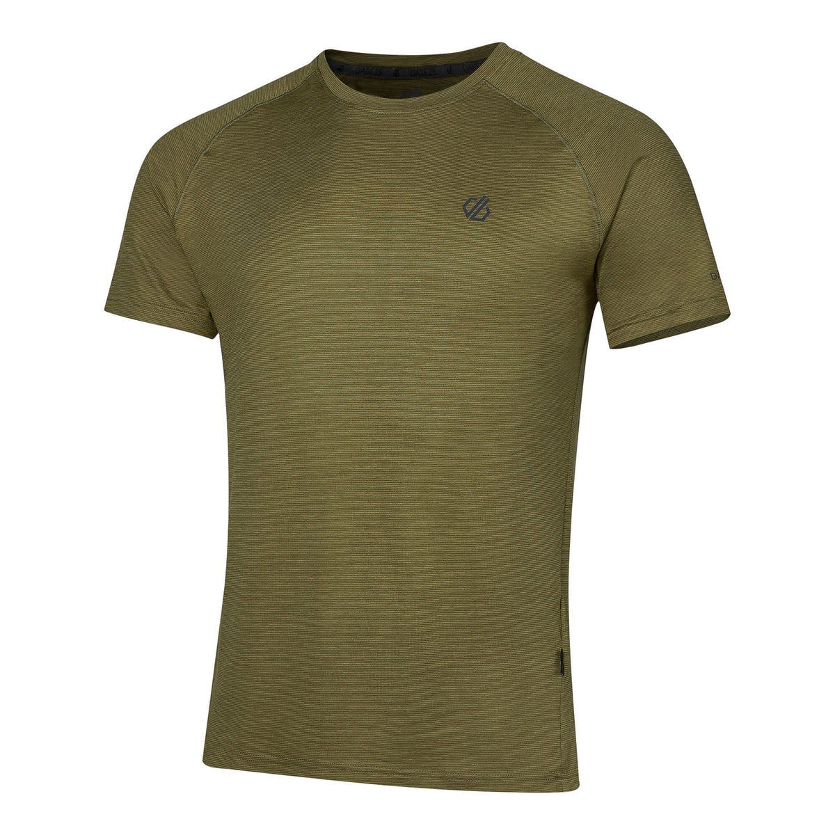 Martini Olive - Side - Dare 2B Mens Persist Marl T-Shirt