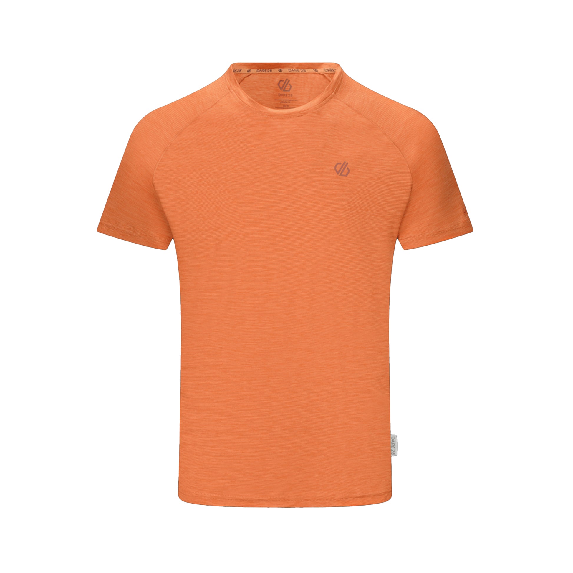 Burnt Orange - Front - Dare 2B Mens Persist Marl T-Shirt