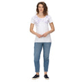 White - Back - Regatta Womens-Ladies Filandra VI Floral T-Shirt