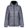 Grey Marl-Black - Front - Regatta Professional Womens-Ladies Packaway Insulated Jacket