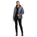 Grey Marl-Black - Pack Shot - Regatta Professional Womens-Ladies Packaway Insulated Jacket