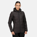 Black - Back - Regatta Professional Womens-Ladies Packaway Insulated Jacket