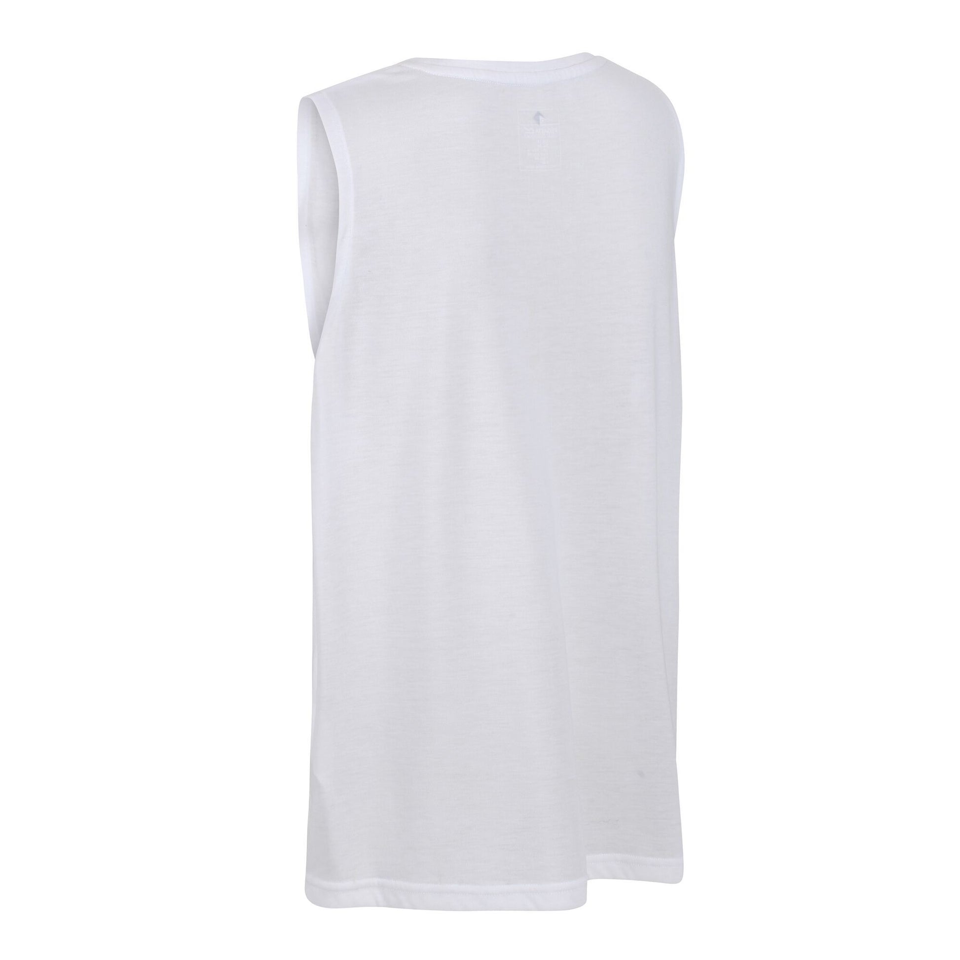 White - Side - Regatta Womens-Ladies Freedale Motif Tank Top