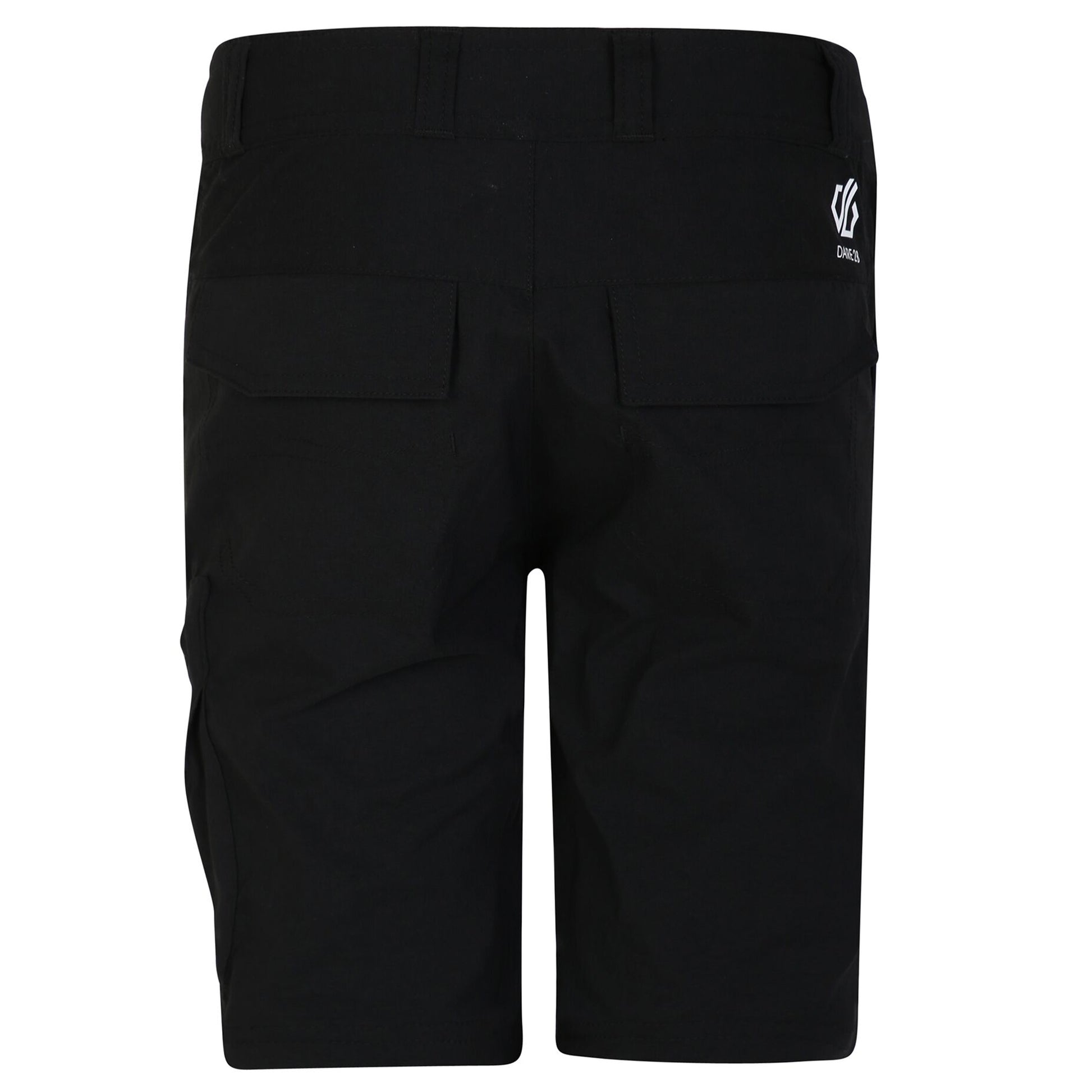 Black - Back - Dare 2B Childrens-Kids Reprise II Shorts