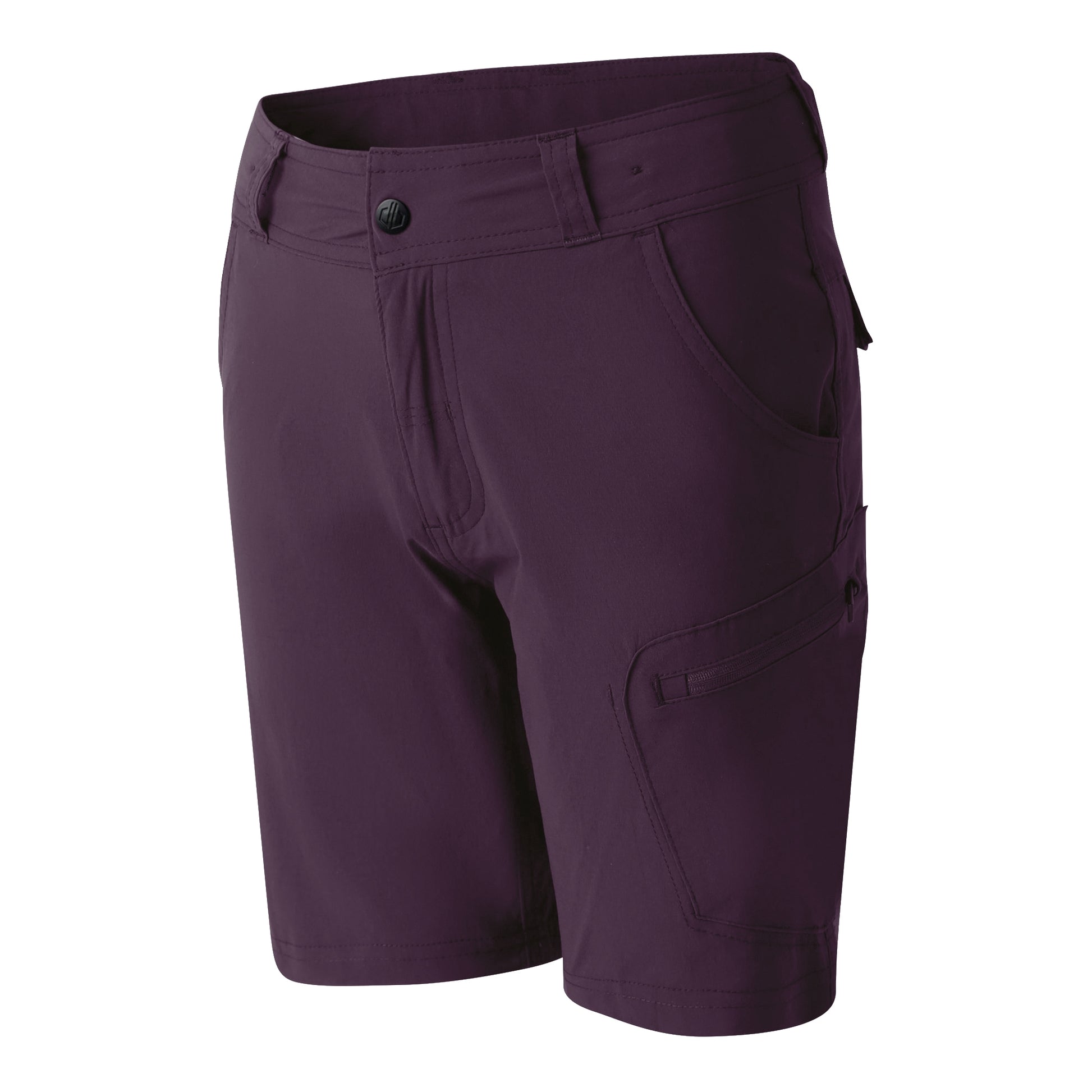 Deep Plum - Back - Dare 2B Childrens-Kids Reprise II Shorts