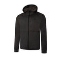 Charcoal Grey - Side - Dare 2B Mens Out Calling Marl Full Zip Fleece Jacket