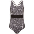 Black - Front - Dare 2B Womens-Ladies Make Waves Dotted Recycled One Piece Swimsuit