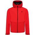 Danger Red - Front - Dare 2B Mens Stay Ready Recycled Waterproof Jacket