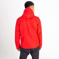 Danger Red - Side - Dare 2B Mens Stay Ready Recycled Waterproof Jacket