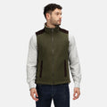 Dark Khaki - Pack Shot - Regatta Professional Mens Fleece Body Warmer