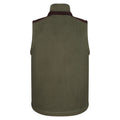 Dark Khaki - Back - Regatta Professional Mens Fleece Body Warmer